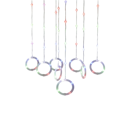 Serie Con Con Aros Colgantes y Mini Esferas.Modelo: DML8722