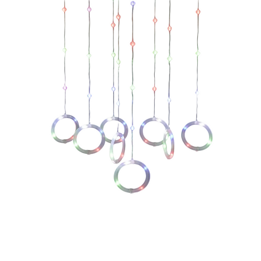Serie Con Con Aros Colgantes y Mini Esferas.Modelo: DML8722