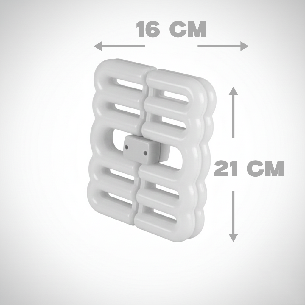 Lámpara LED hoja plegable. Modelo: INT059