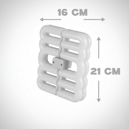 Lámpara LED hoja plegable. Modelo: INT059