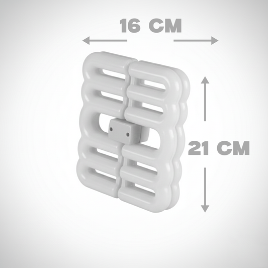 Lámpara LED hoja plegable. Modelo: INT059