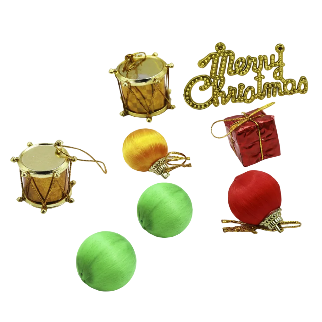 Set de Esferas Navideñas: Modelo HL-SDH8410