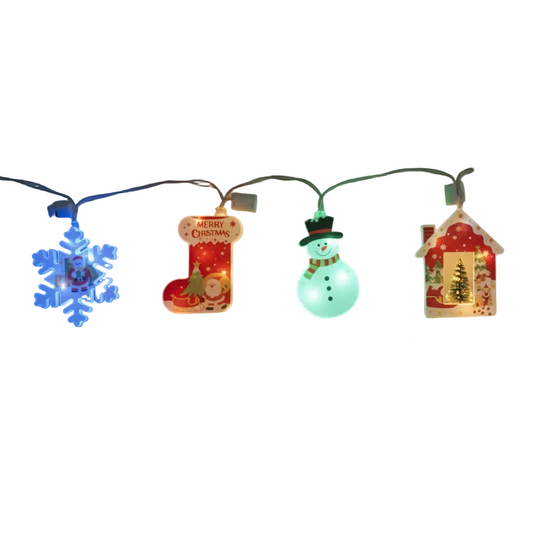 Colgantes pintados de navidad DML8257