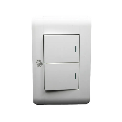 " Interruptor de dos control dobles abiertos. Modelo: KG5480"