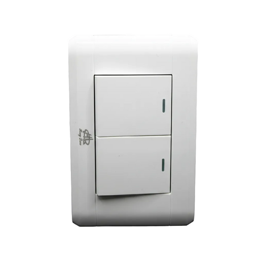 " Interruptor de dos control dobles abiertos. Modelo: KG5480"