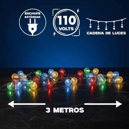 Luces con forma de bola de burbuja DML8273