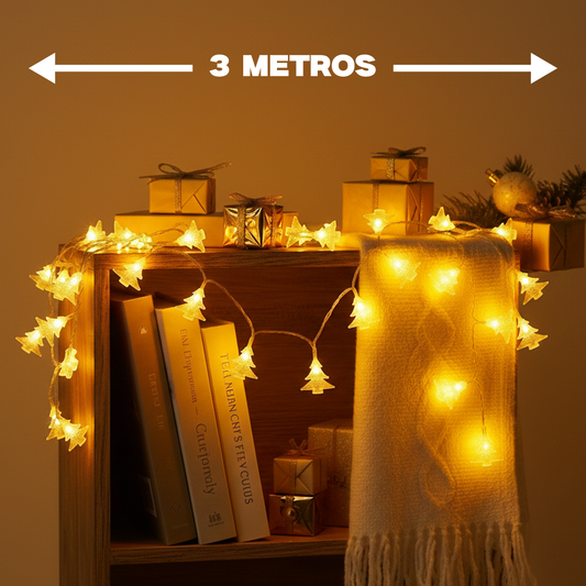 Serie de luces con forma de árbol de navidad DML8276