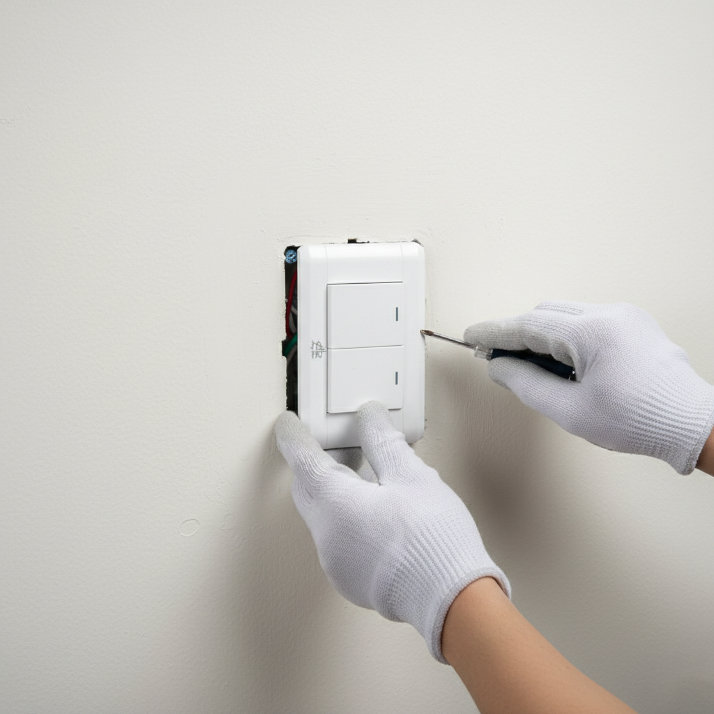 " Interruptor de dos control dobles abiertos. Modelo: KG5480"