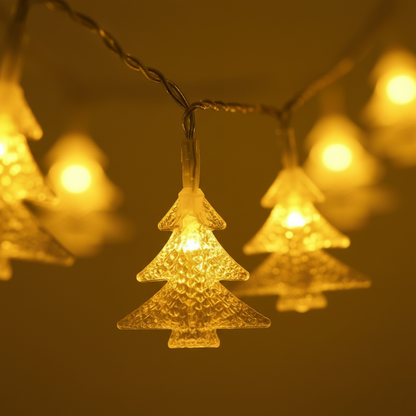 Serie de luces con forma de árbol de navidad DML8276