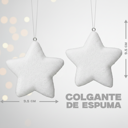 Adorno Colgante de Estrella de Espuma - Modelo HLSDH8415