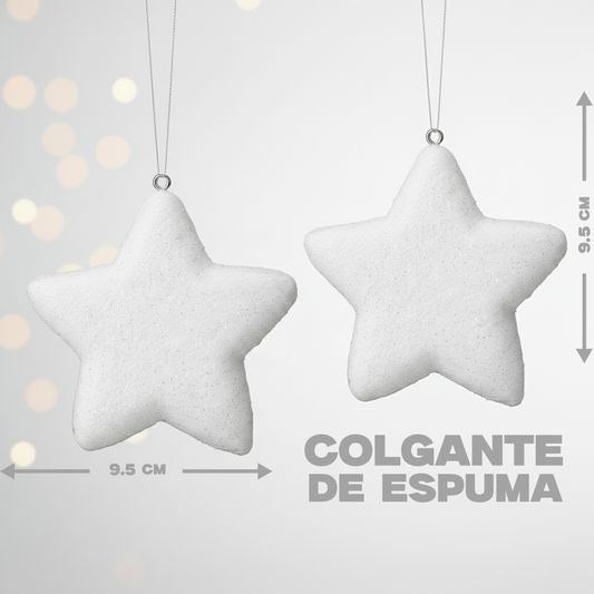 Adorno Colgante de Estrella de Espuma - Modelo HLSDH8415