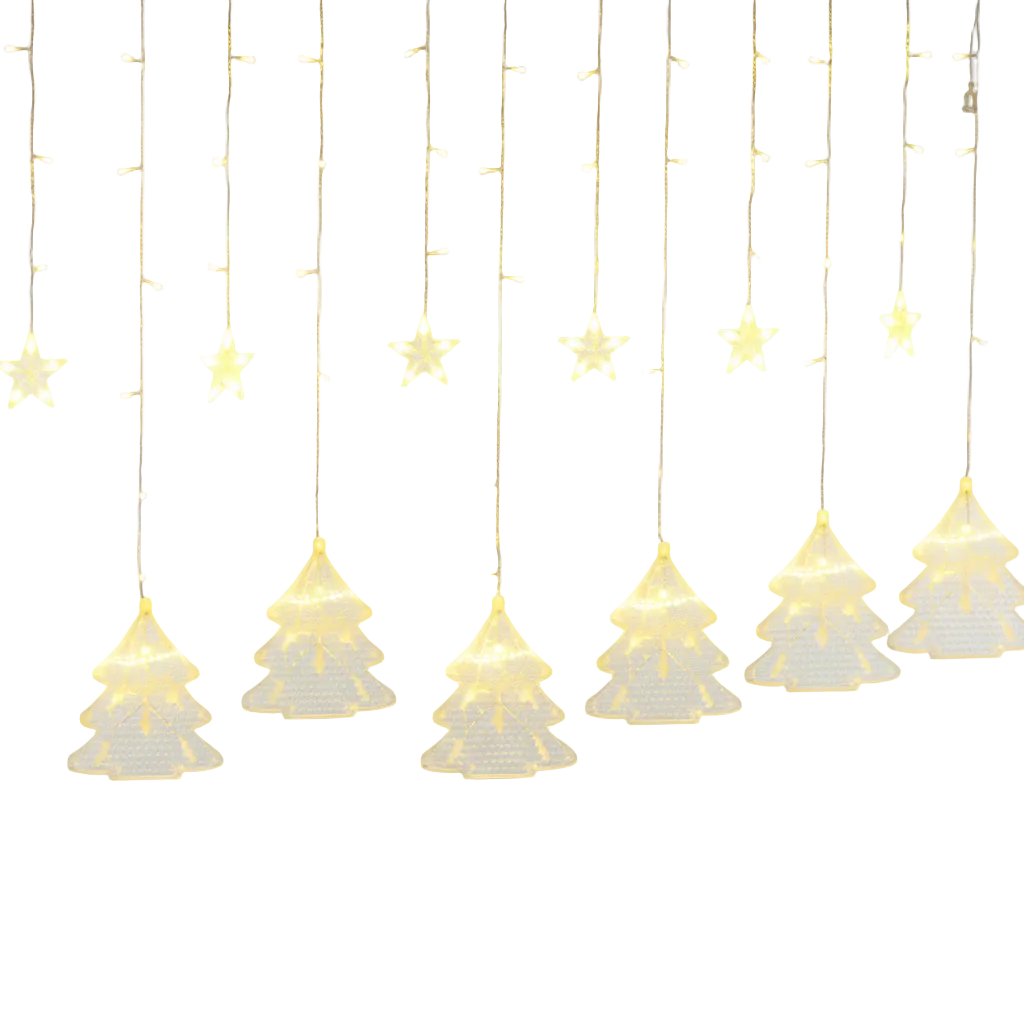 Cascada de figuras en forma de árbol de navidad: DML8226