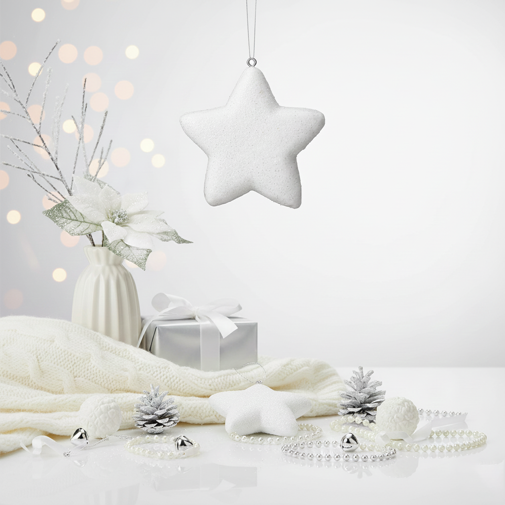Adorno Colgante de Estrella de Espuma - Modelo HLSDH8415
