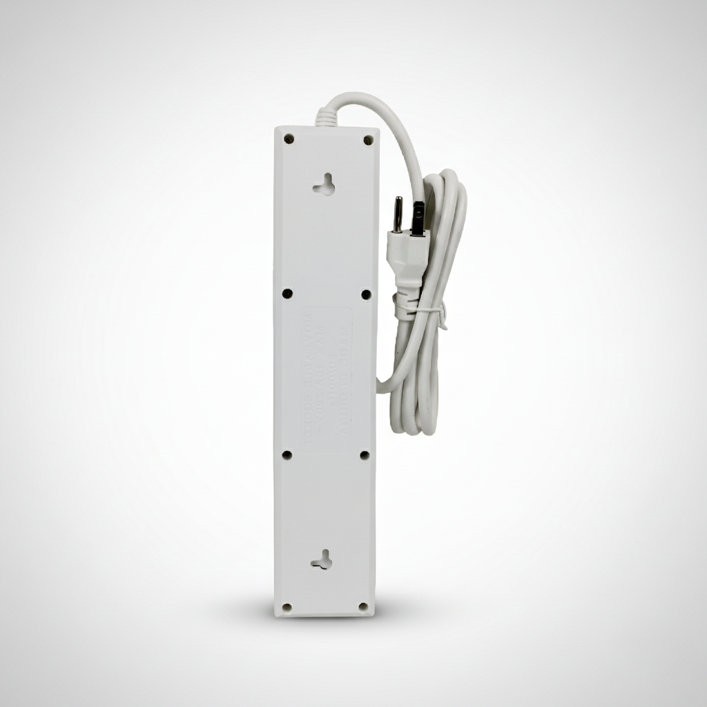 1 Multicontacto de colores, con cable de 1.5 metros. Modelo: HL-MUL8493