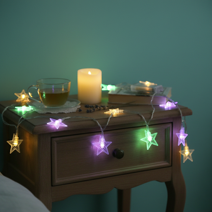 Serie de luces de estrella de 5 puntas DML8272