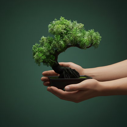 HL-FA2760 Árbol miniatura para decoración.