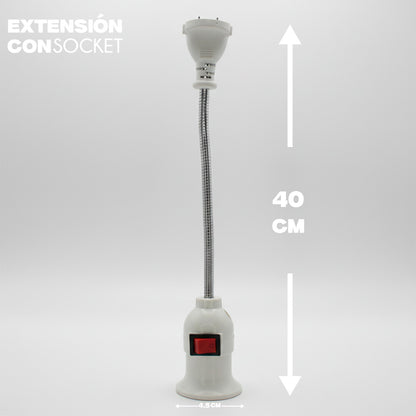 Extensión con socket HL-DX9627