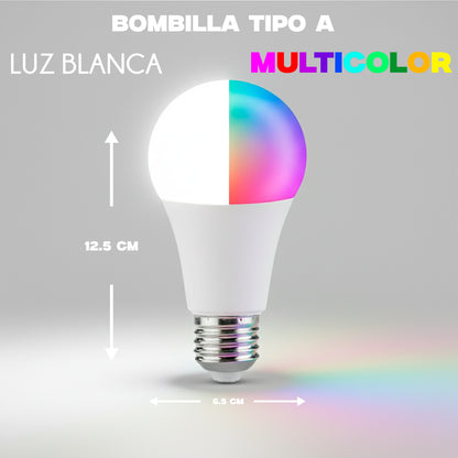 Foco LED LUZ MULTICOLOR/LUZ BLANCA INT001