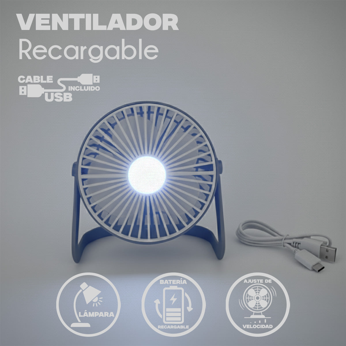 Ventilador de escritorio HL-VEN3604R