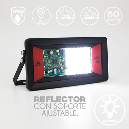 Reflector Led , 50 Watts Modelo:EXT020