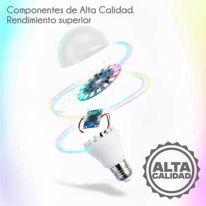 Foco LED LUZ MULTICOLOR/LUZ BLANCA INT001