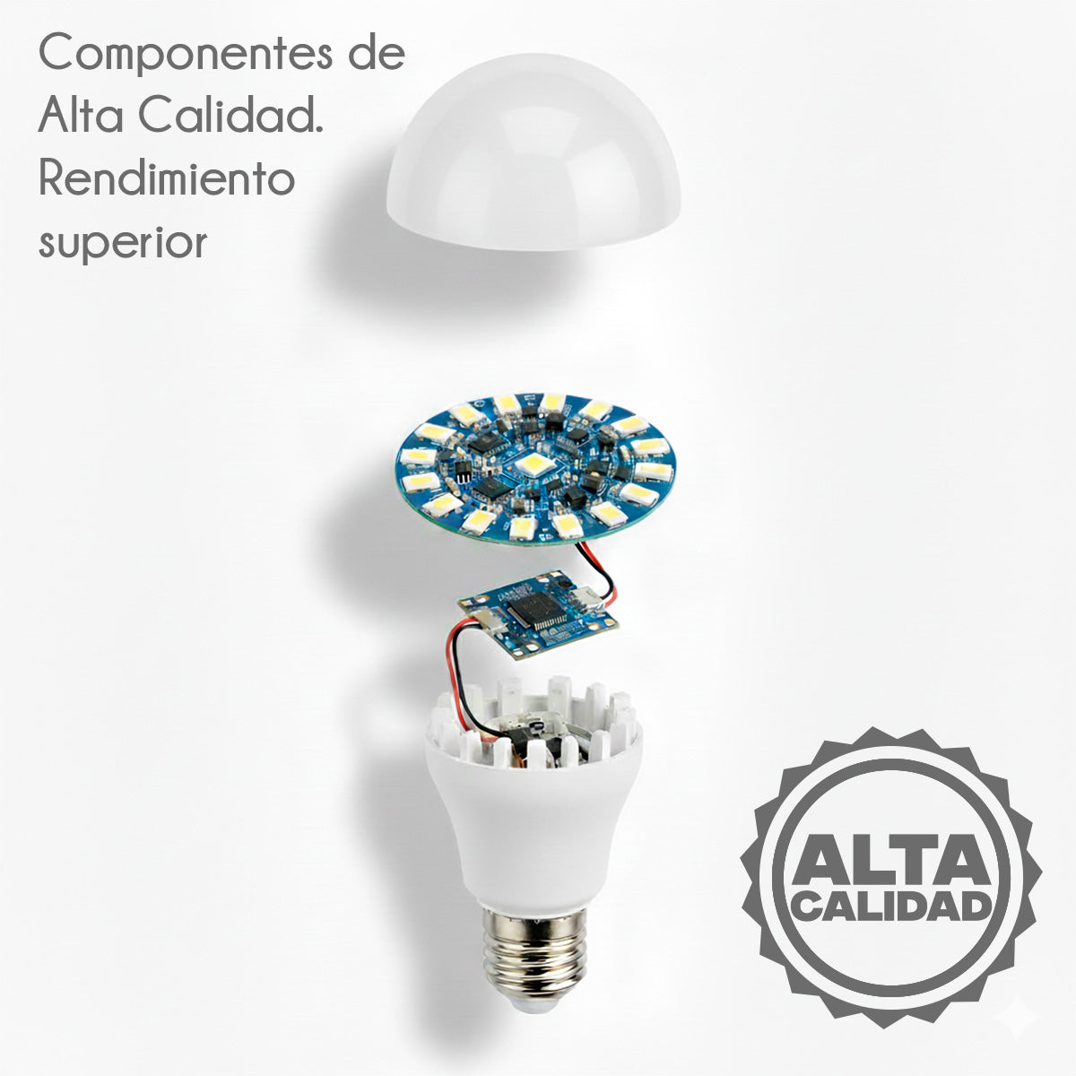 Descripción del Producto: Foco LED 15W Luz Blanca ,Modelo: INT003