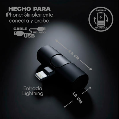 Micrófonos Lavalier HL-MIC5402 Inalámbricos