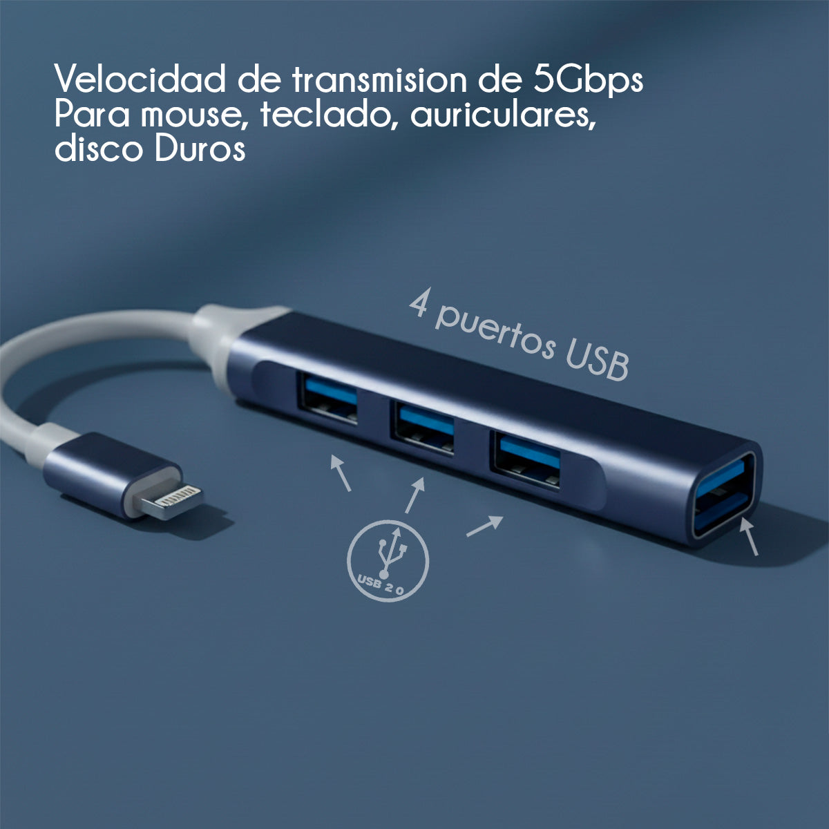 Adaptador OTG.Modelo:HL-OTG5395