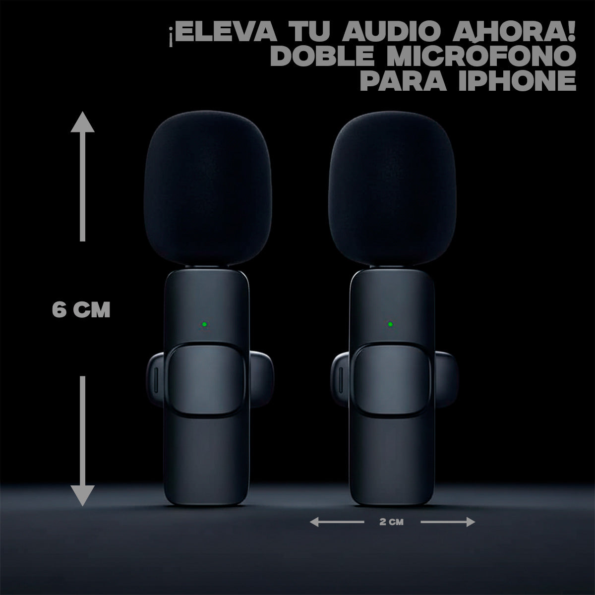 Micrófono Lavalier Inalámbrico Apple Modelo HL-MIC5400