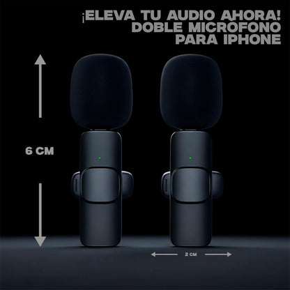 Micrófono Lavalier Inalámbrico Apple Modelo HL-MIC5400