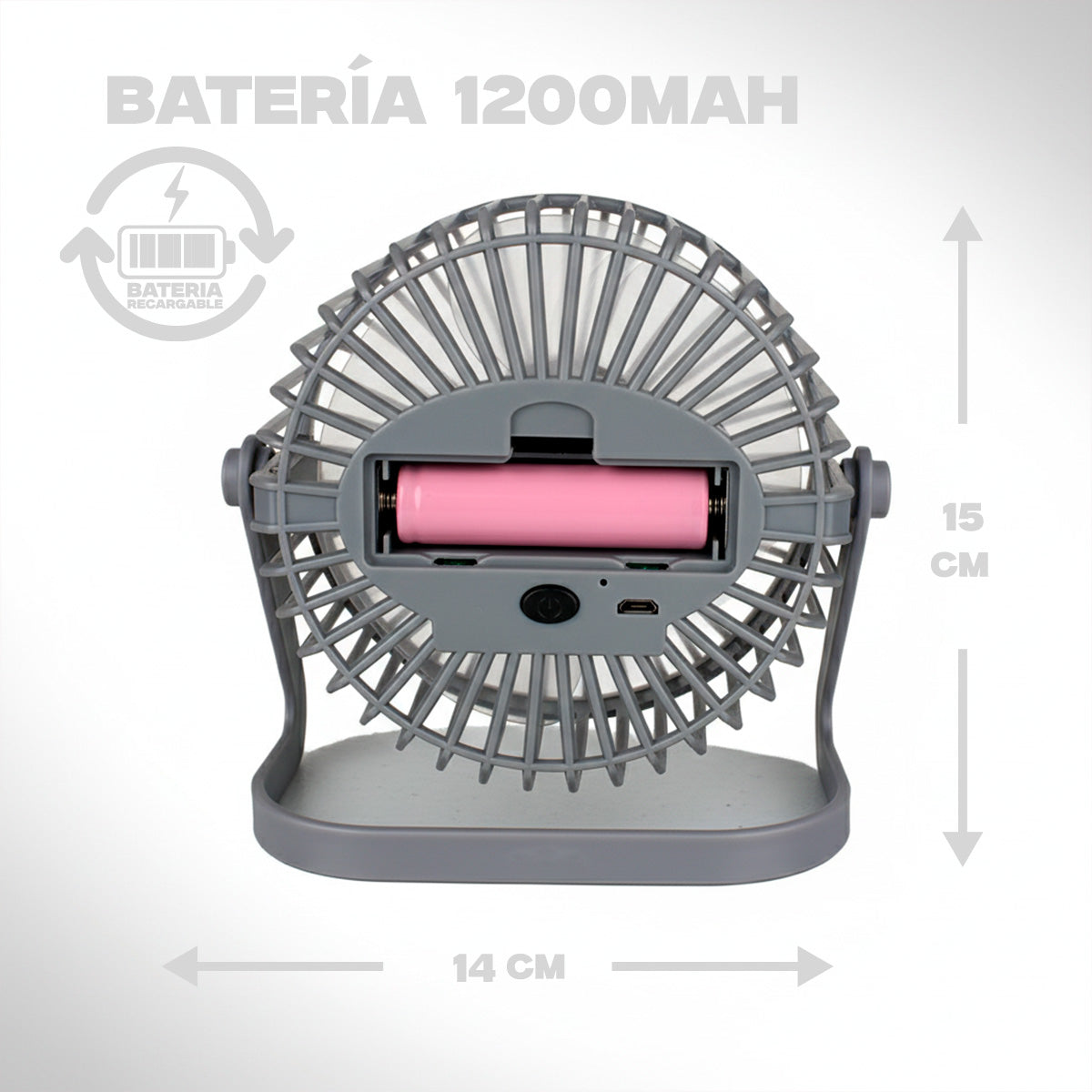 Ventilador de escritorio HL-VEN3604R