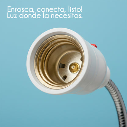 "Manguera larga con cabezal de lámpara de interruptor. Modelo: HL-DX9628"