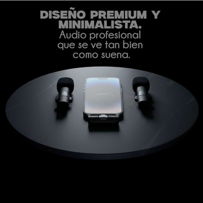Micrófono Lavalier Inalámbrico Apple Modelo HL-MIC5400