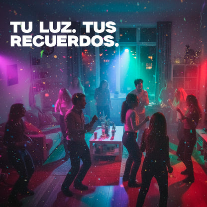 Foco LED LUZ MULTICOLOR/LUZ BLANCA INT001