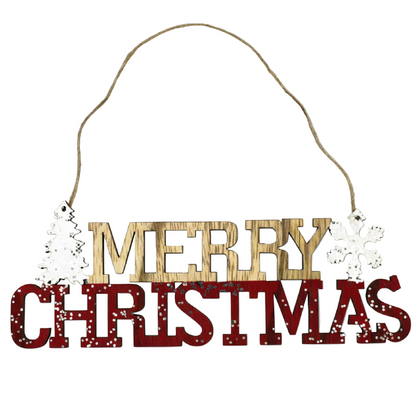 Colgante Navideño de madera HL-SDH8403