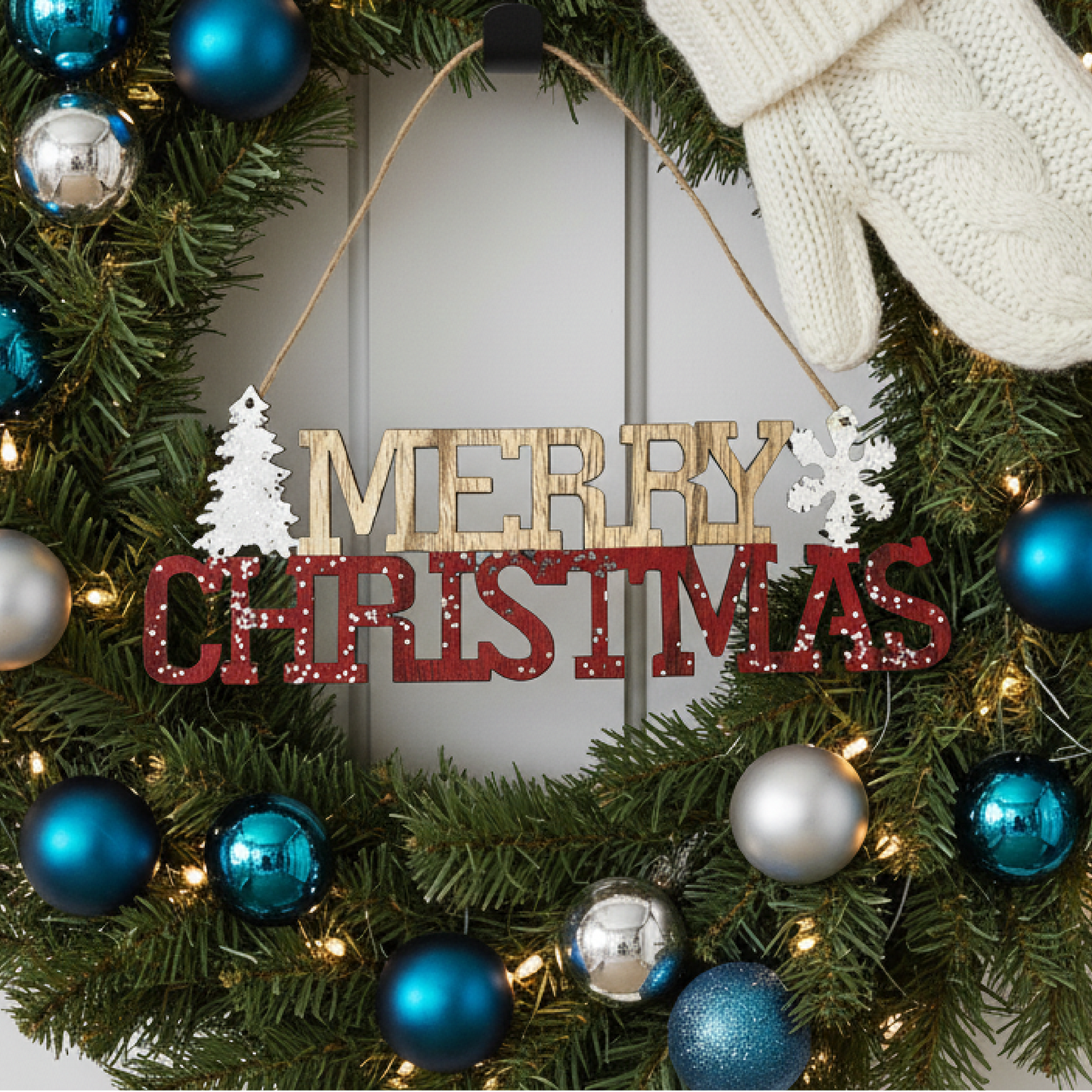 Colgante Navideño de madera HL-SDH8403