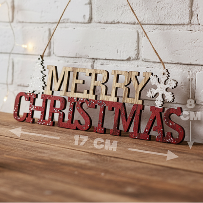 Colgante Navideño de madera HL-SDH8403