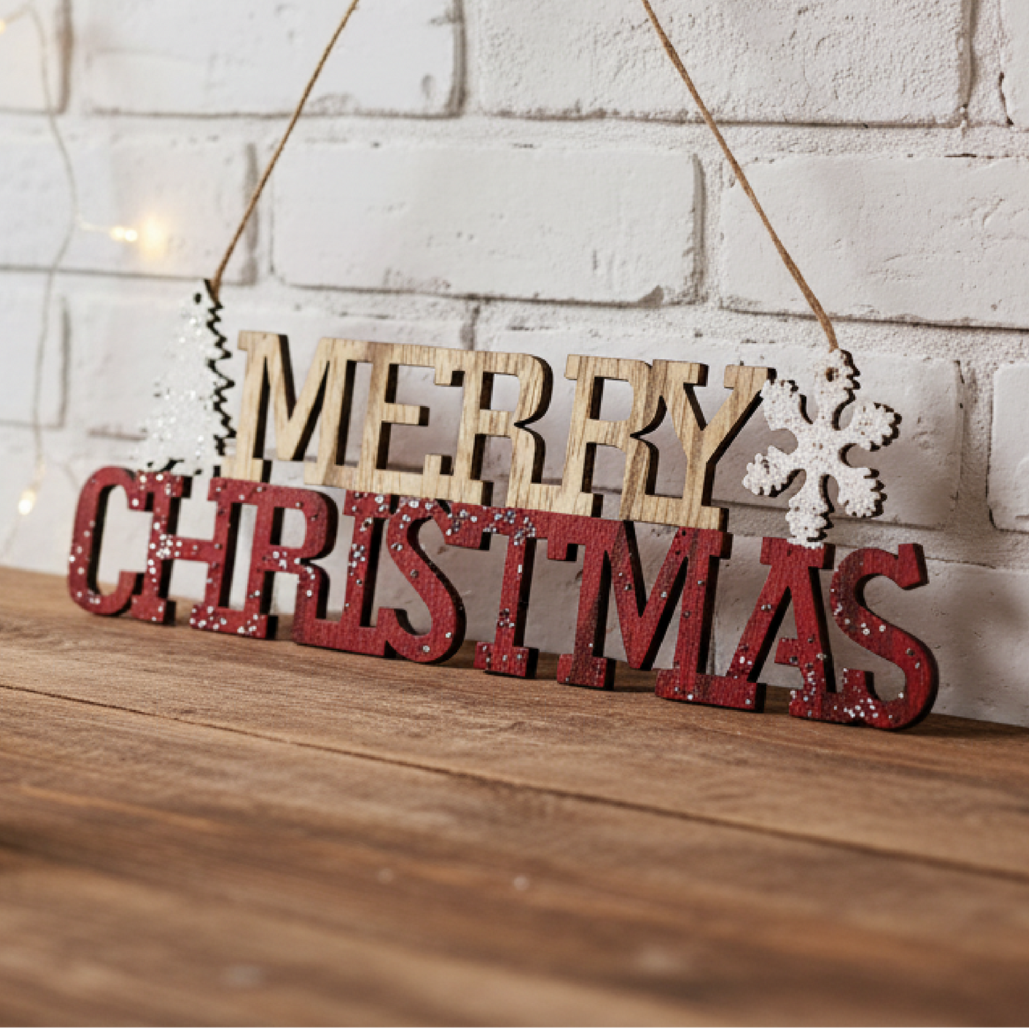 Colgante Navideño de madera HL-SDH8403