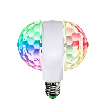 Foco Led Multicolor Doble Cabeza Giratorio HL-LED914