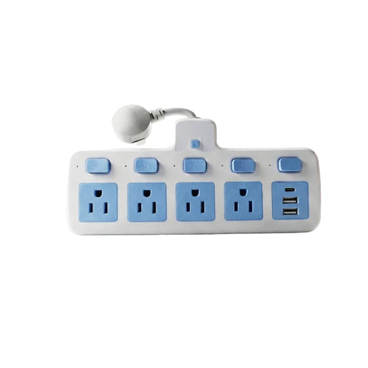 "Multicontacto 4 enchufes. Modelo: HL-303T-MUL"