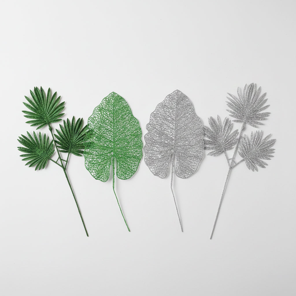 Adorno Colgante de Hoja para Árbol de Navidad - Modelo HL-SDH8418