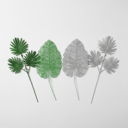 Adorno Colgante de Hoja para Árbol de Navidad - Modelo HL-SDH8418