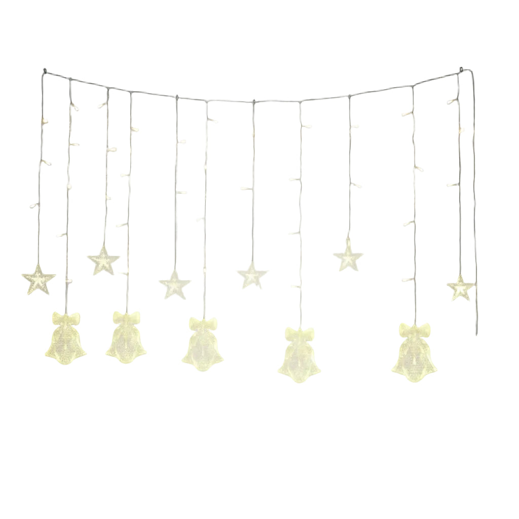 Luces colgantes de campana y estrella DML8232