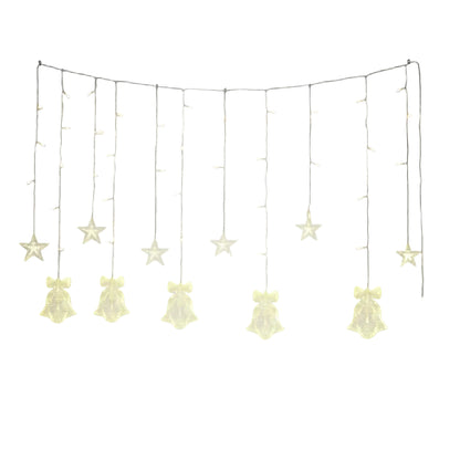 Luces colgantes de campana y estrella DML8232
