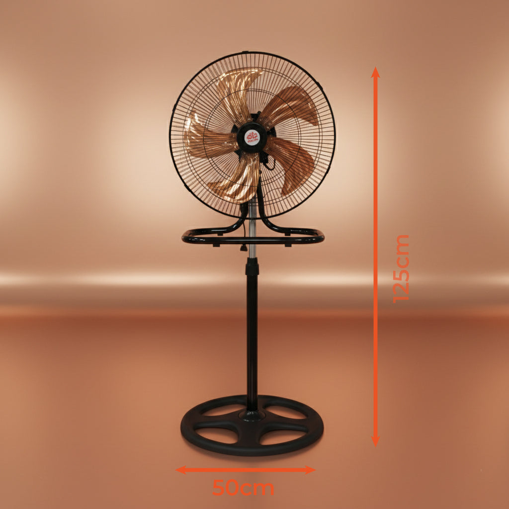 Ventilador de color negro. Modelo: VEN16N