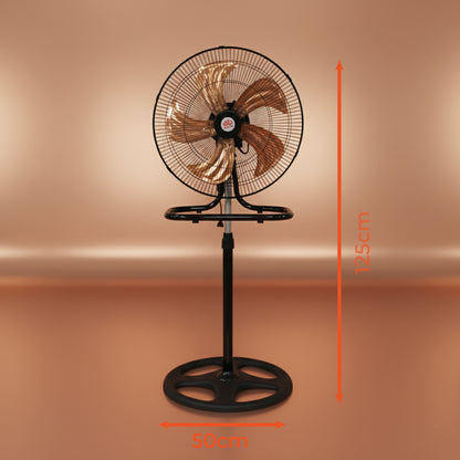 Ventilador de color negro. Modelo: VEN16N