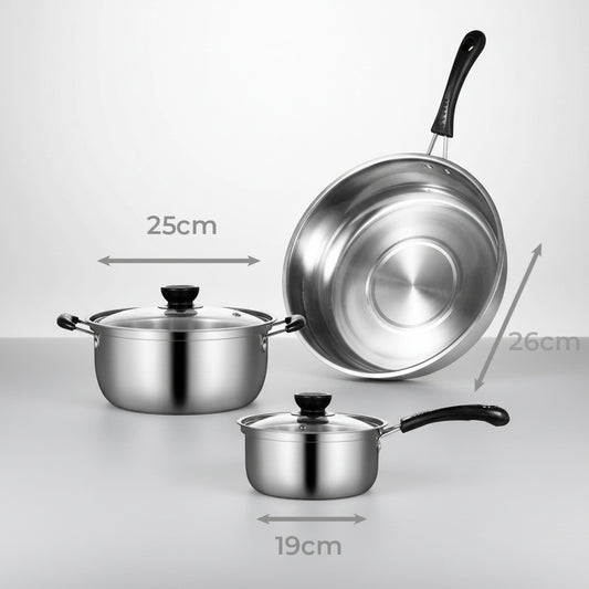 Juego de ollas. Modelo: UDC8777