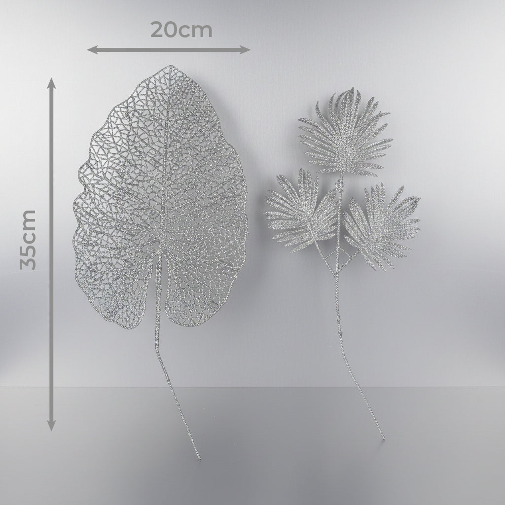 Adorno Colgante de Hoja para Árbol de Navidad - Modelo HL-SDH8418