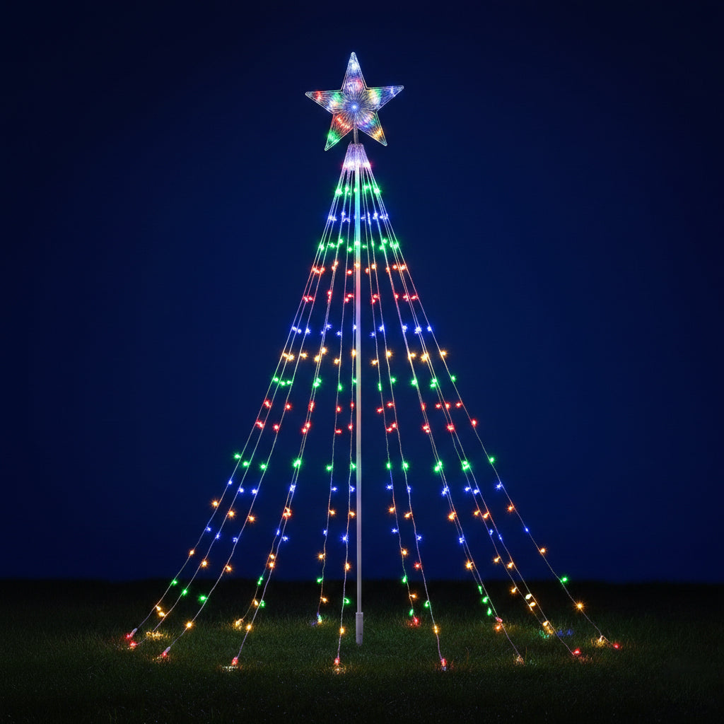 Estrella con red de luces.Modelo: DML8746