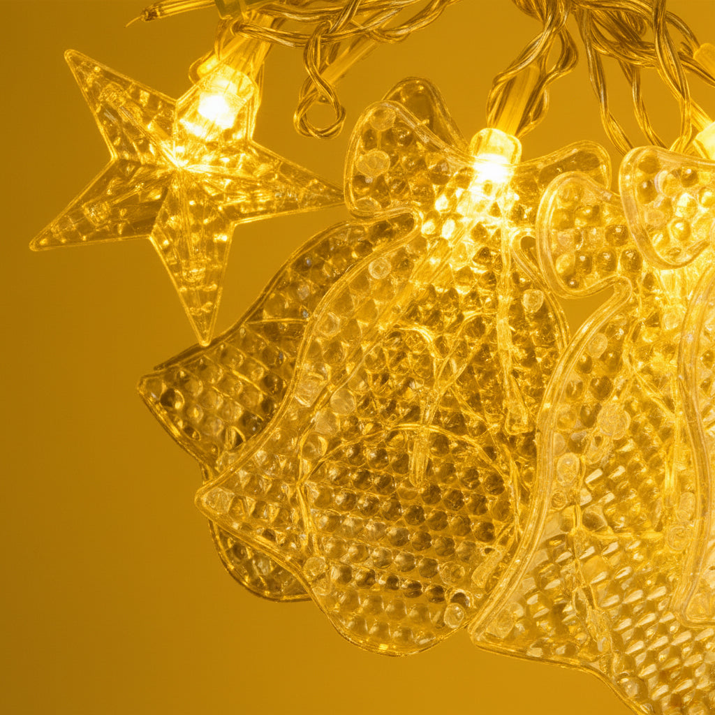Luces colgantes de campana y estrella DML8232
